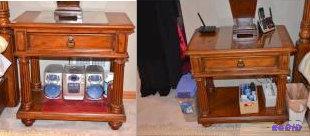 Two matching night stands 30x30x18&quot. Lam...