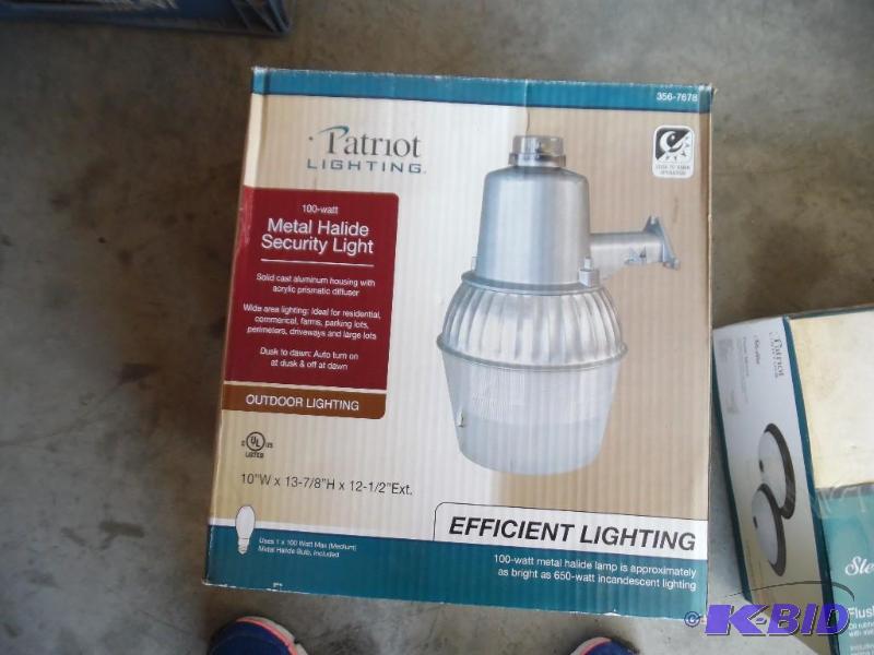 Security light fixture