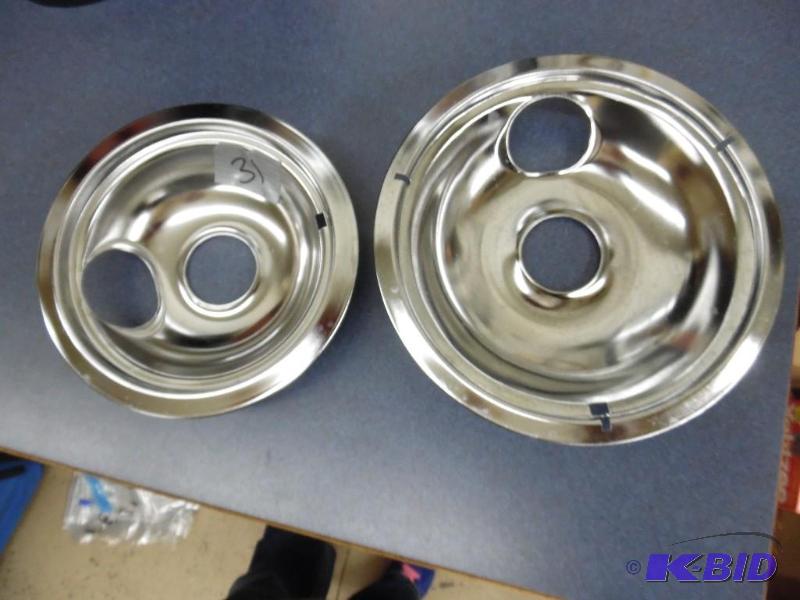 Stove drip pans