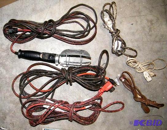 Power Cord Lot - (2) 25 standard 3 prong cor...