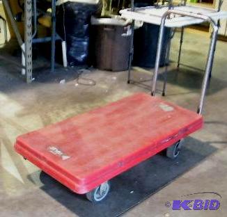 Red Cart - 24&quot w x 48&quot long, total ...
