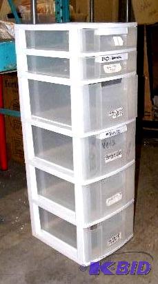 Storage Bins - Rubbermaid - 6 drawer - Stacka...