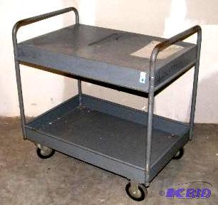 Rolling Cart - Heavy duty - Double tier - Hea...