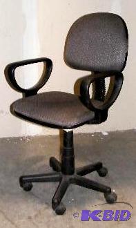Office Chair - Black and gray - Has adjustabl...