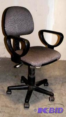 Office Chair - Black and gray - Has adjustabl...