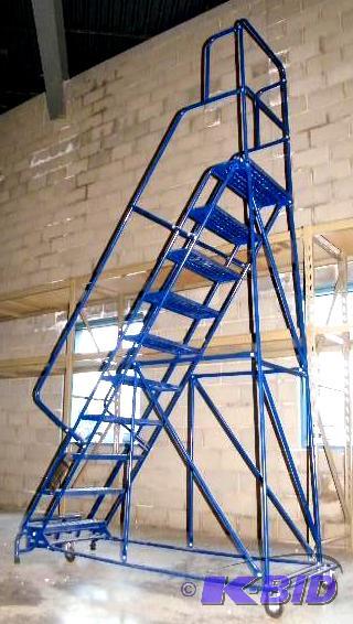 Large Rolling Stairway - OSHA approved - Made...