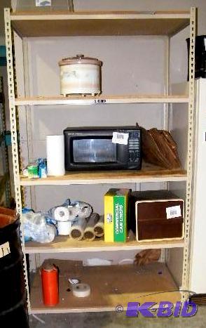 Heavy Duty Teardrop Racking System - Contents...