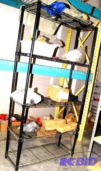 Heavy Duty Black Metal&nbspRack - Contents p...