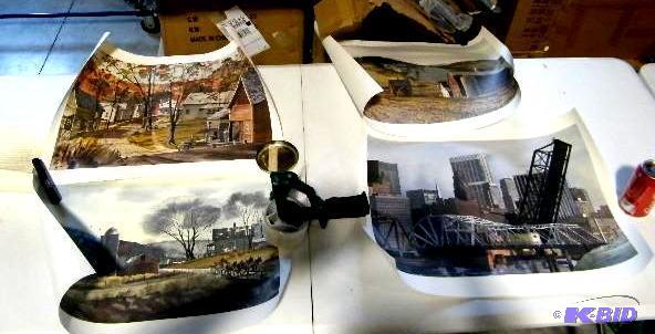 Set of 4 Prints (not originals) - Artist - Ha...