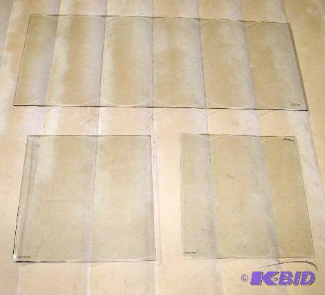 Tempered Table Top Glass - Three pieces - Fir...