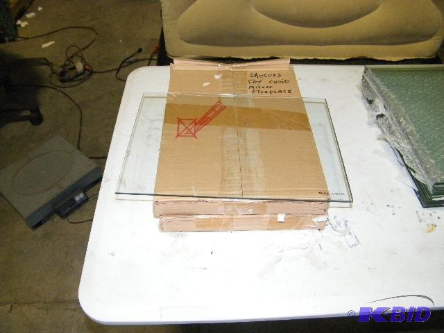 Glass Shelf Lot - 12 pieces - 13&quot x 9 1...