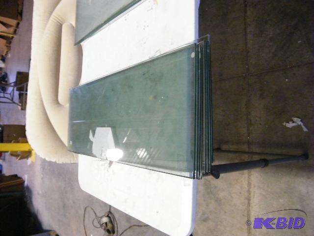 Tempered Glass Shelf Lot - 8 pieces - 25 58&...
