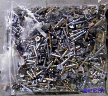 1 Gallon Bag of Cam Bolts, Cam Locks - Each c...