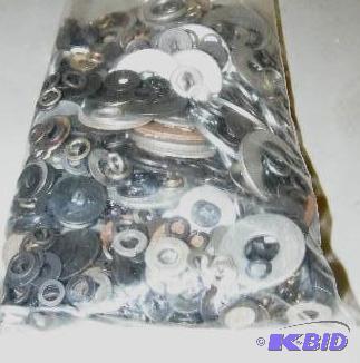 Large Bag of Washers - Lock washers, flat was...