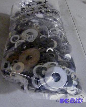 Large Bag of Washers - Lock washers, flat was...