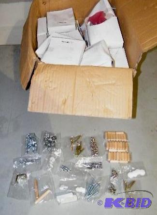 Large Bin of Hardware - One of the boxes is o...