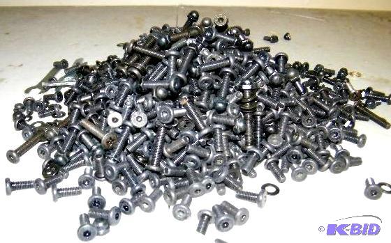 Huge Hardware Lot - Fine thread bolts - allen...