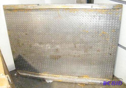 Dock Plate - Heavy duty galvanized steel - 48...