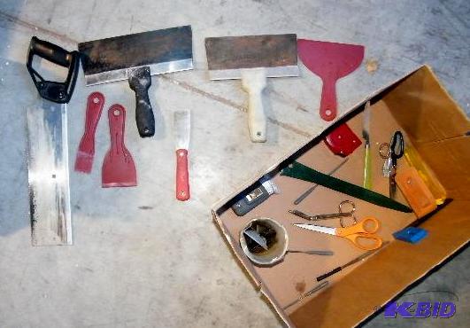 Mixed Lot of Mudding Tools - Different kinds ...
