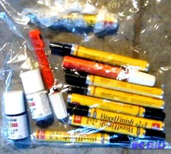 Lot of Plastic and Wood Stain PensTouchup Pa...