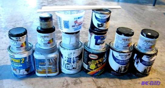 Mixed Lot of Paints - Different colors - 6 ar...