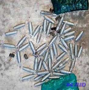 Lot of Springs - Believed to be for a trampol...