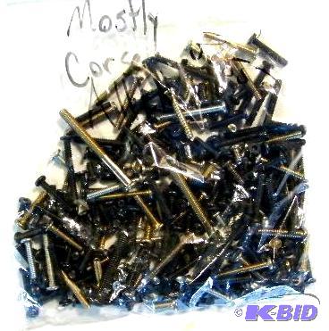 Bolts - 3.55 lb bag - Mostly course threaded ...