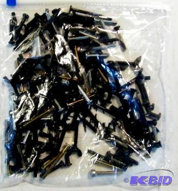 Bolts - 3 lb bag - Mostly fine threaded Allen...