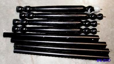 Black Leg Lot - Two sets of four - Can connec...