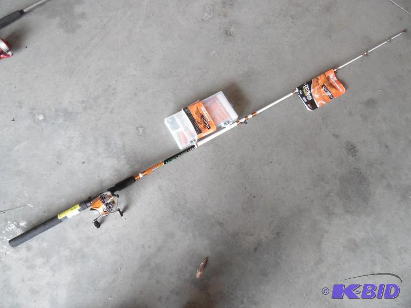 Fishing rod and reel