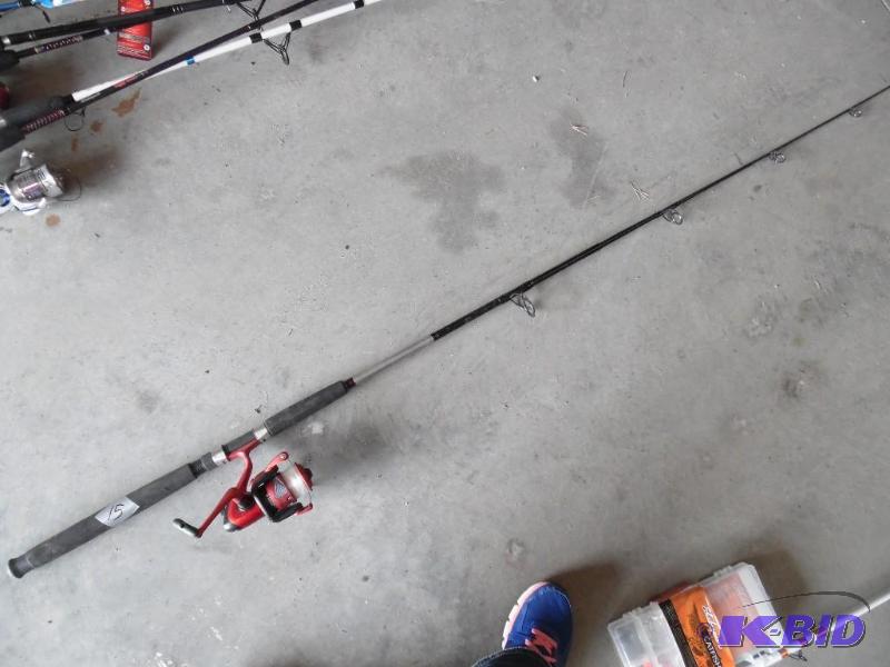 Fishing rod and reel