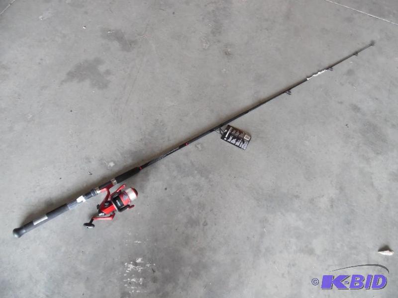 Fishing rod and reel