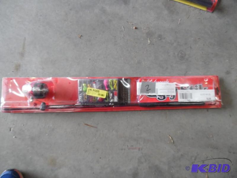 Fishing rod and reel