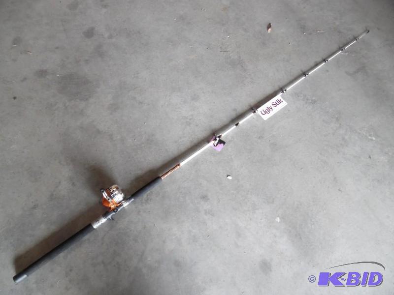 Fishing rod and reel