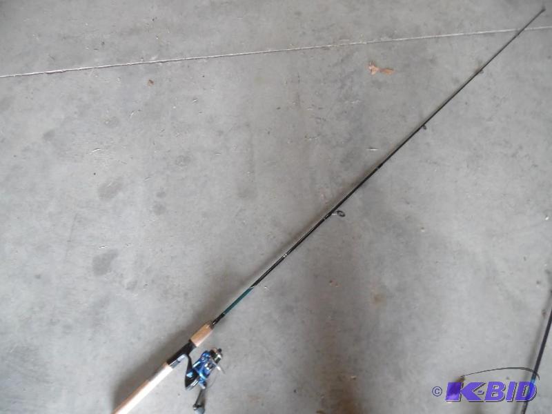 Fishing rod and reel
