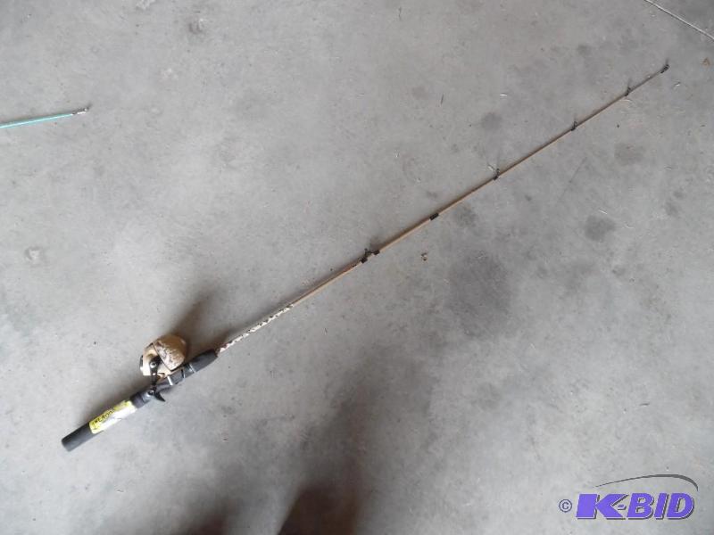 Fishing rod and reel