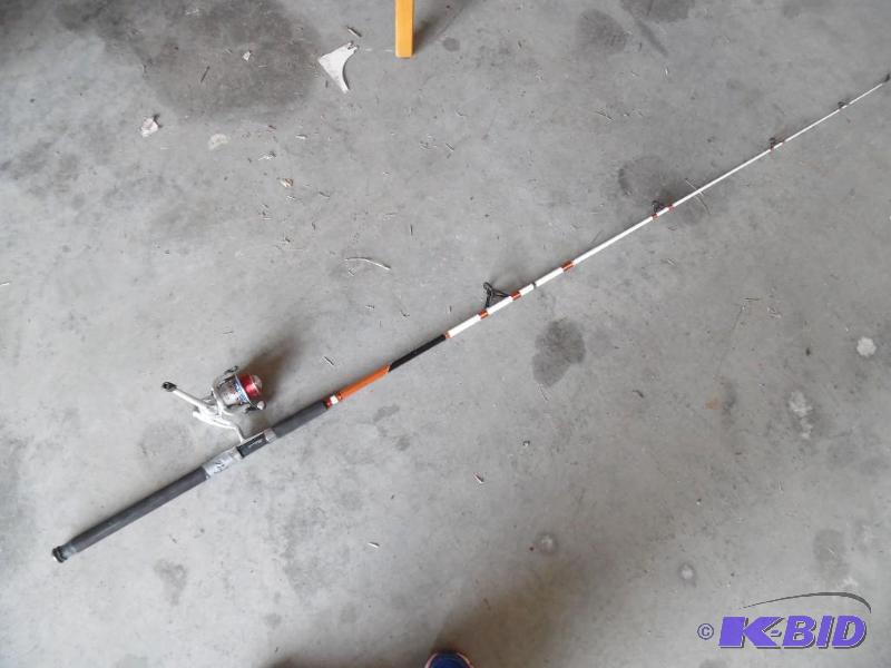 Fishing rod and reel