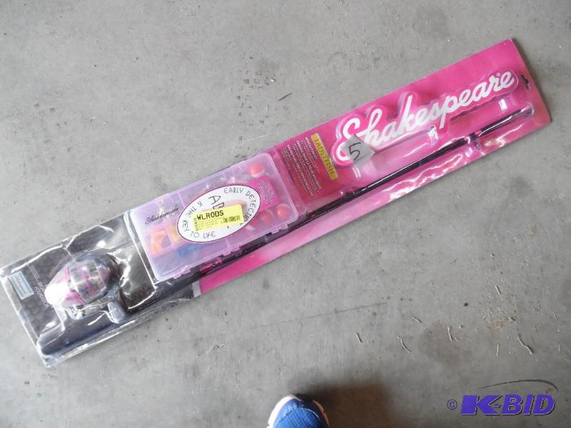 Fishing rod and reel