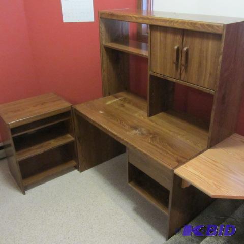 Office Desk & Shelf