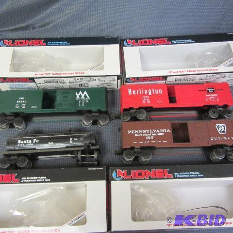 Lionel Box & Dome Tank Cars