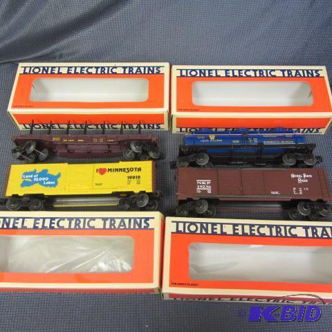 Lionel Dome, Flat & Box Cars