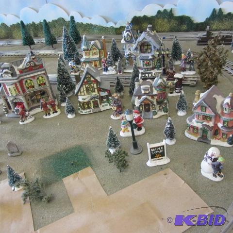 Ceramic Houses, Stores, Figures