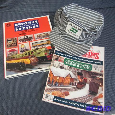 Lionel Train Book, Cap