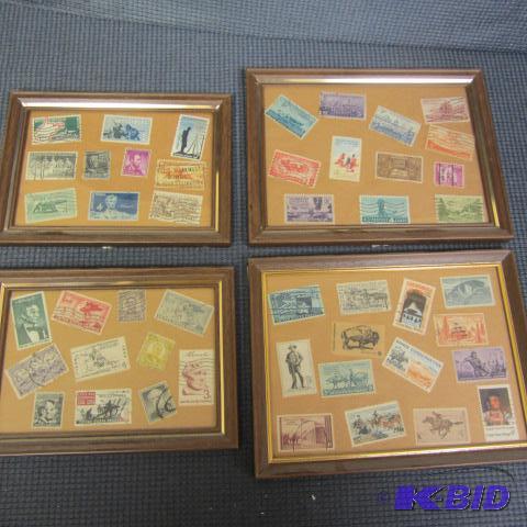 Vintage Cancelled Stamps