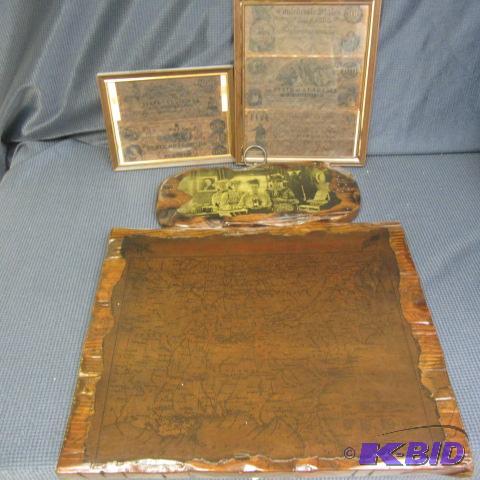 Confederate Bills, Wall Art