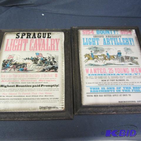 Civil War Recruiting Posters