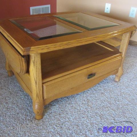 Coffee Table, Drop-leaf