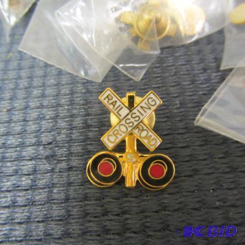 Railroad Crossing Pins