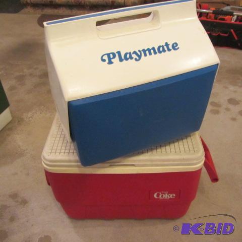 Coca Cola & Playmate Coolers