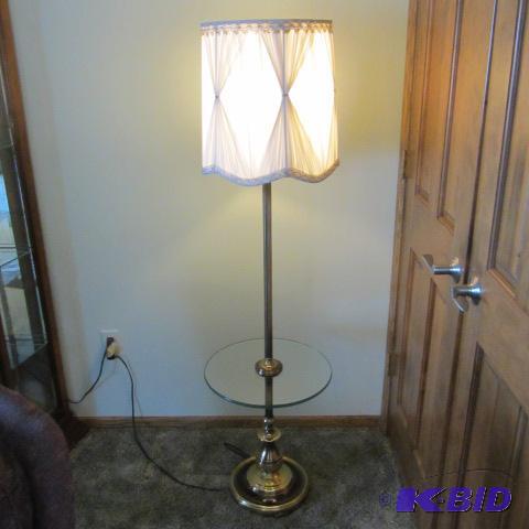 Brass Floor Lamp